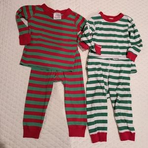 Hanna Anderson Striped PJs 2 for 1